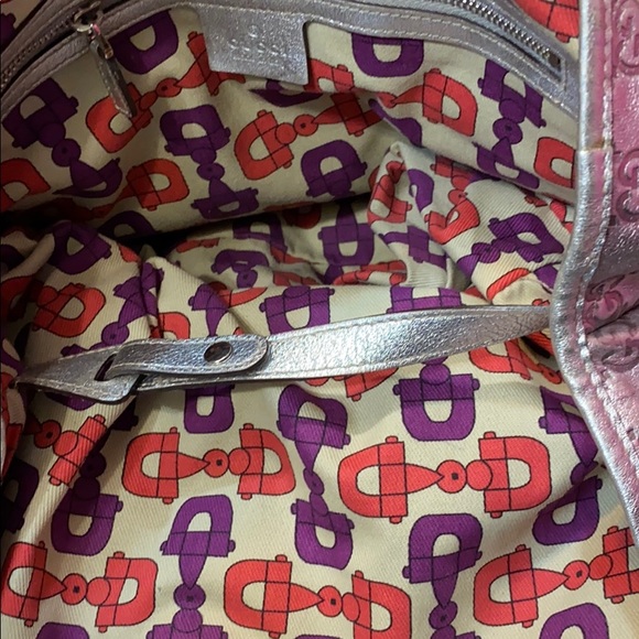 Rare Silver Gucci Guccisima Pelham - Picture 16 of 16